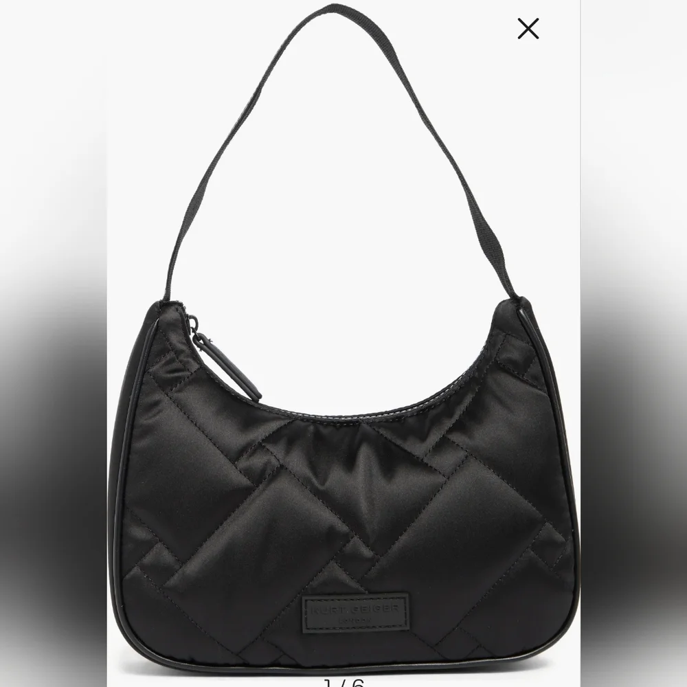 Kurt Geiger London Small Recycled Quilted Shoulder Bag - Picture 1 of 10